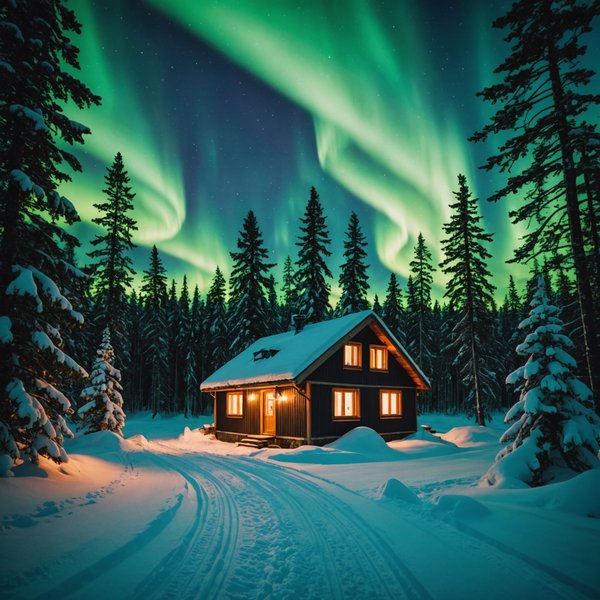 Comment trouver une location de vacances en Finlande avec des excursions pour observer les aurores boréales et des cours de ski de fond?